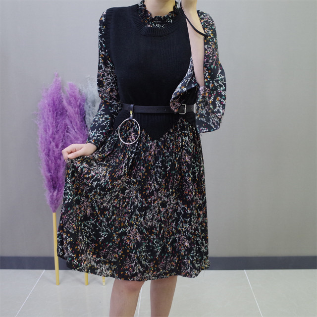 New Women Dress Flower One-piece Vest Coat Women T