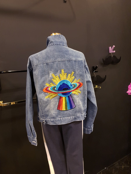 New Women's Pants Track Span Side Line Color Bo