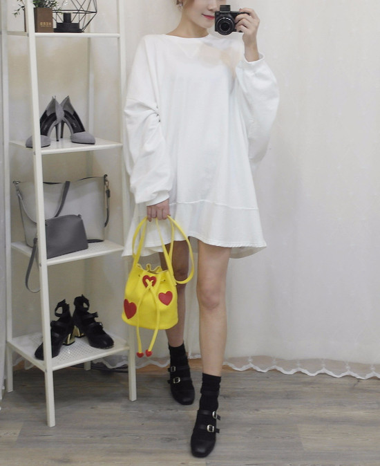 New Heart Mini Suits Cross Back Cute Size Vivid Da