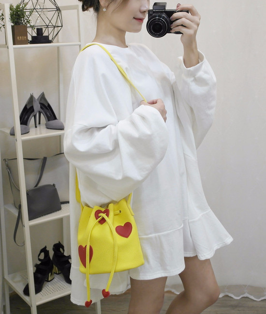 New Heart Mini Suits Cross Back Cute Size Vivid Da