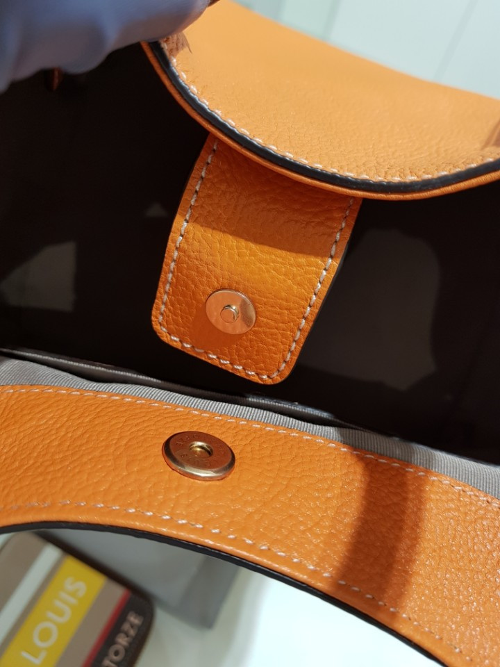 New Women's Bags Louis Quatorze Orange Tote HK3