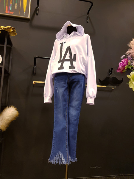 Korea Jeans Pants Washing Hem Hemming Surgery Span