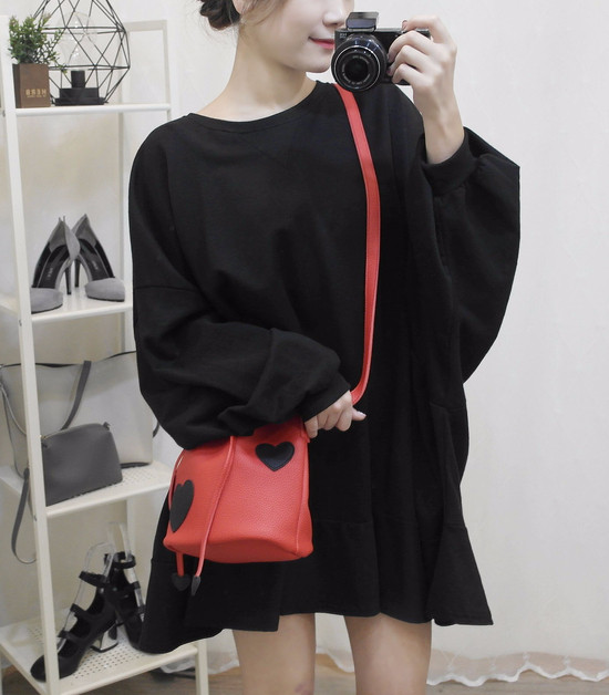 New Heart Mini Suits Cross Back Cute Size Vivid Da