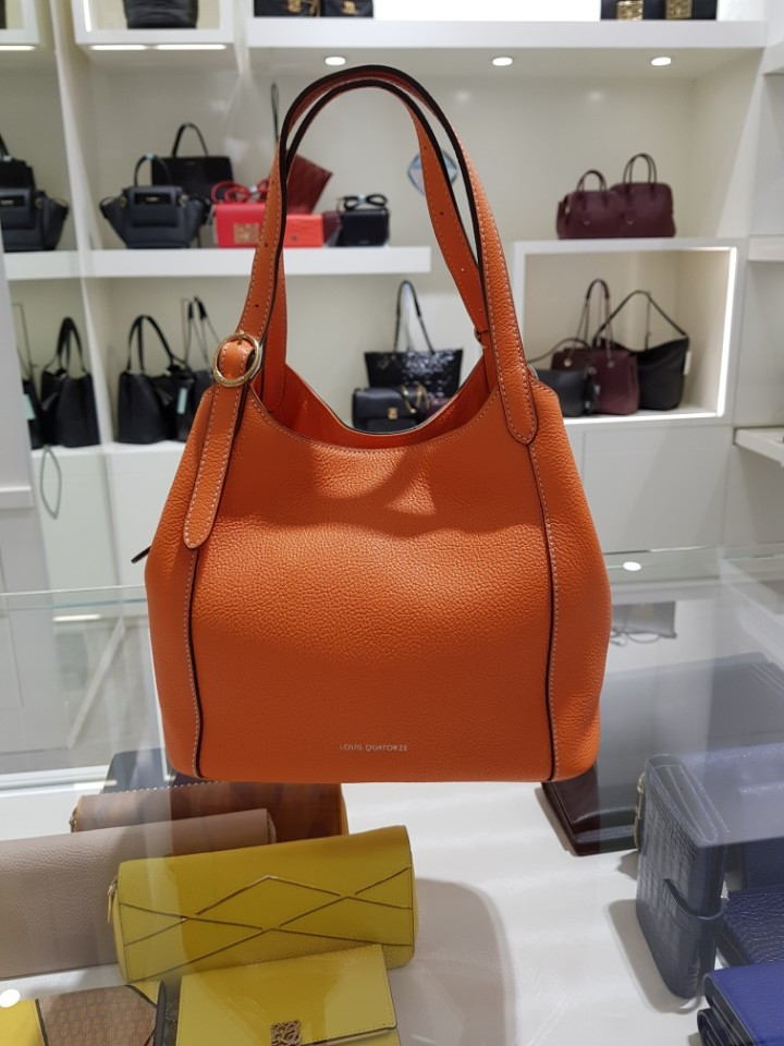 New Women's Bags Louis Quatorze Orange Tote HK3
