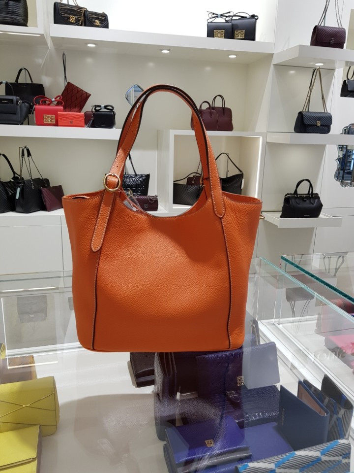 New Women's Bags Louis Quatorze Orange Tote HK3