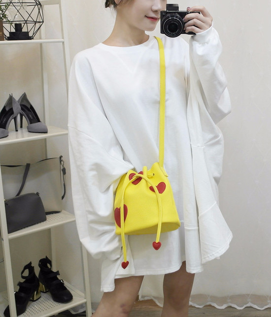 New Heart Mini Suits Cross Back Cute Size Vivid Da