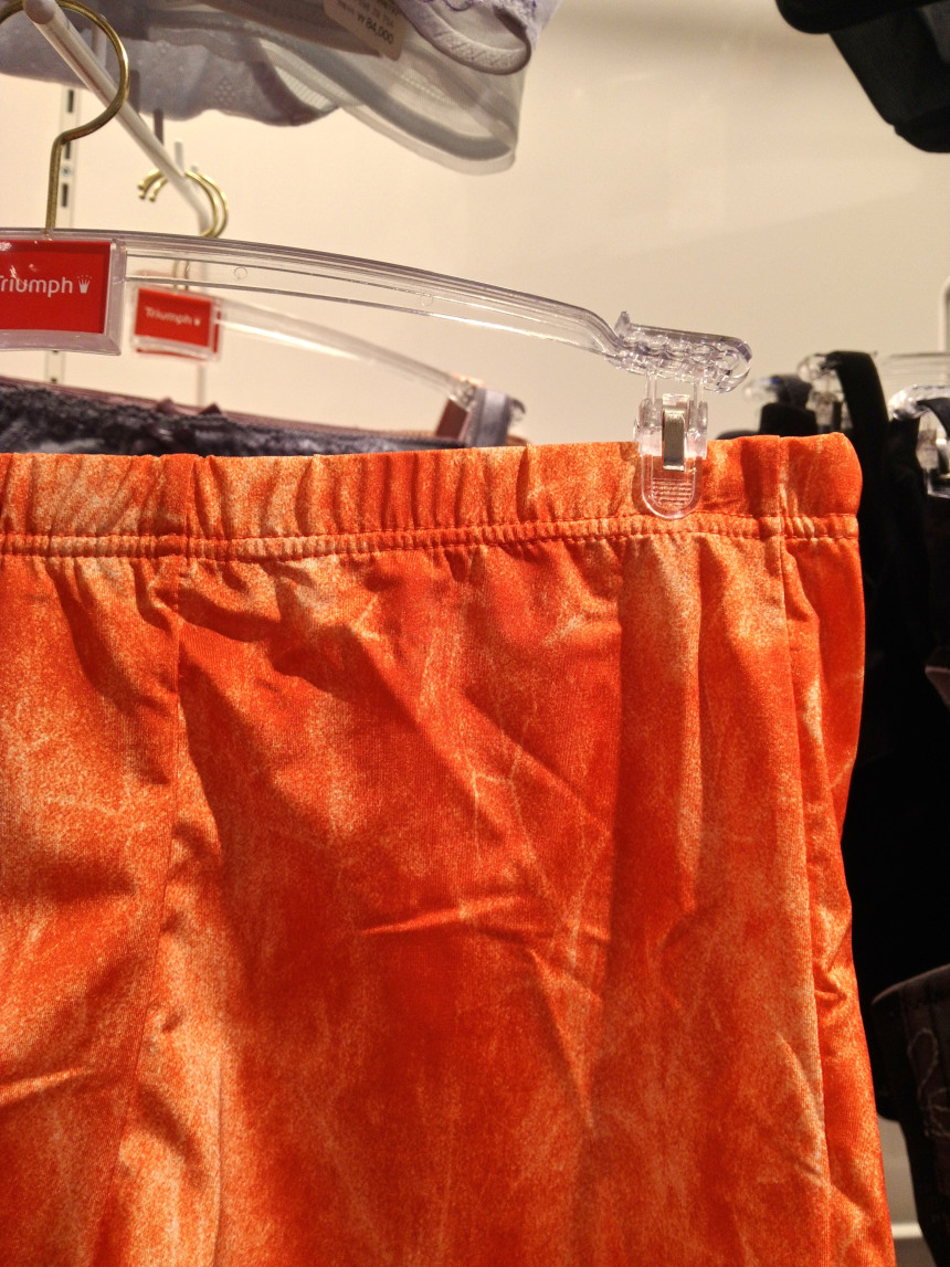 NEW MEN BOXER UNDERWEAR Triumph Orange Drop Shorts