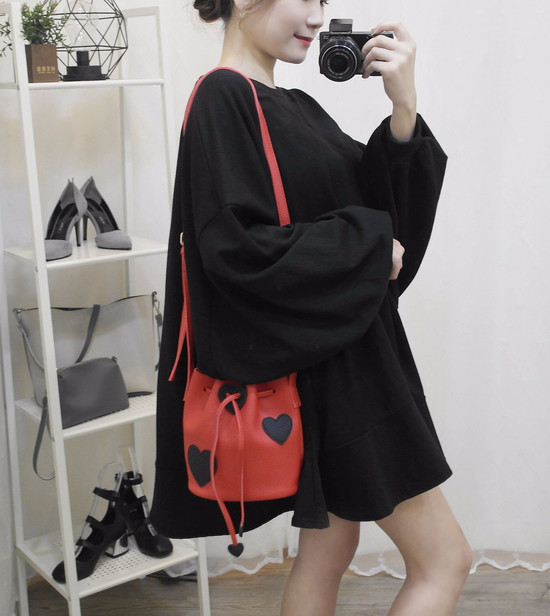 New Heart Mini Suits Cross Back Cute Size Vivid Da