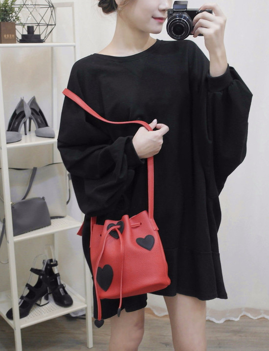 New Heart Mini Suits Cross Back Cute Size Vivid Da