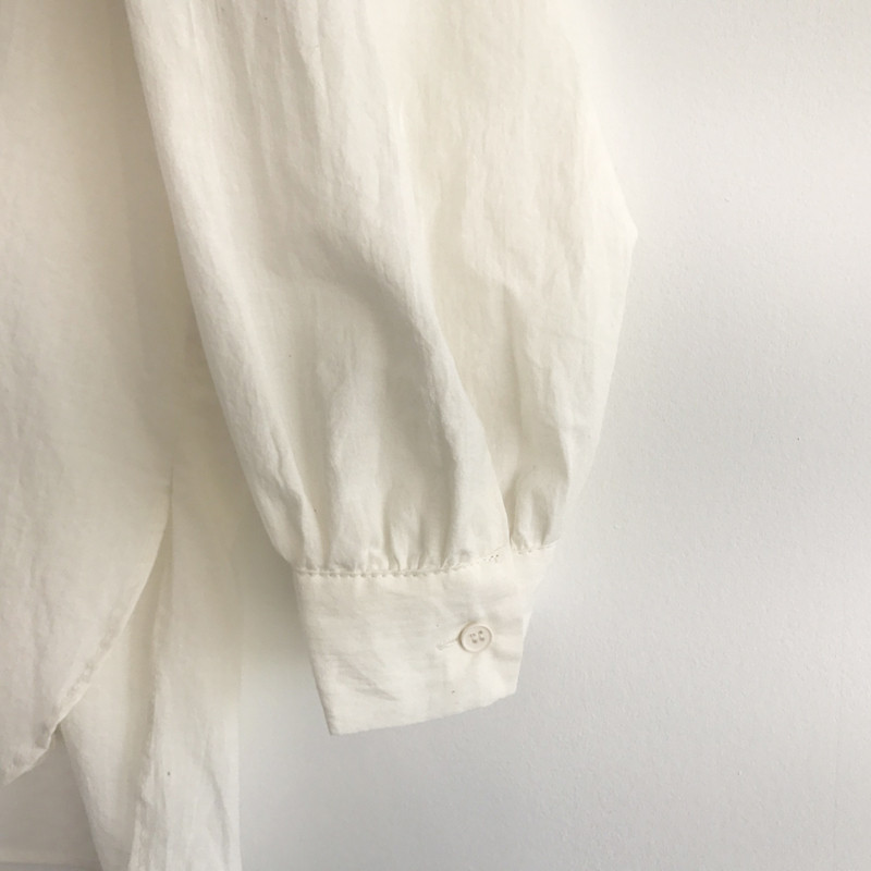 Cotton Henley Neck Shirt DT170310027-11 Blouse Gir