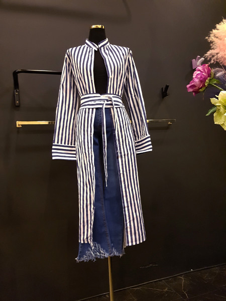 Korea Jeans Pants Washing Hem Hemming Surgery Span