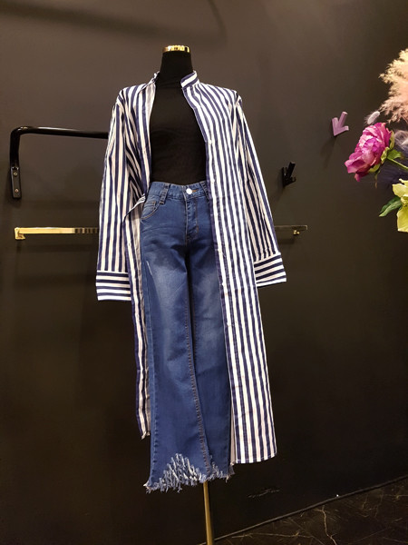 Korea Jeans Pants Washing Hem Hemming Surgery Span