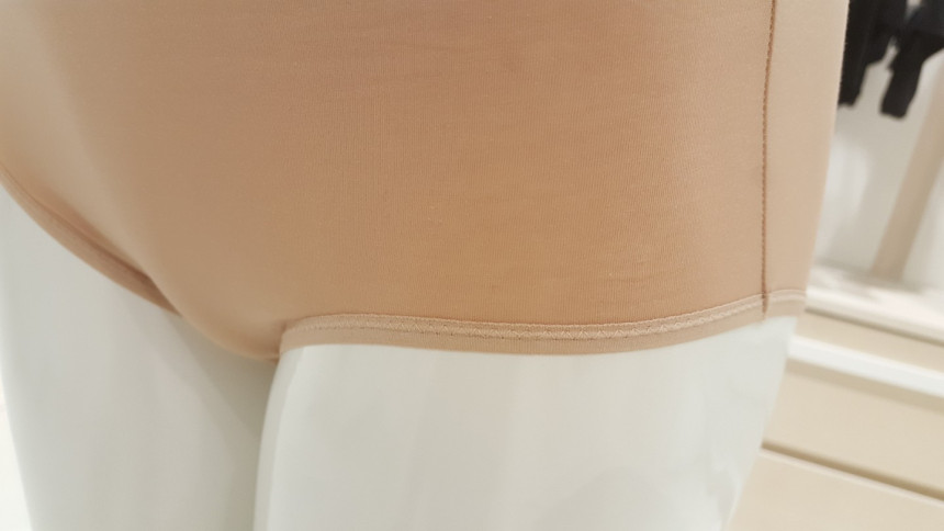 New triumph B ~ D cup skin color pima cotton t-shi