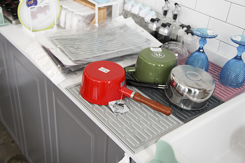 Drying Mat Dried Matting 3-color kitchen table Kit