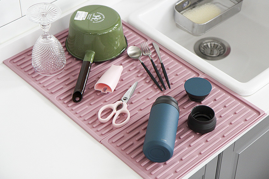 Drying Mat Dried Matting 3-color kitchen table Kit