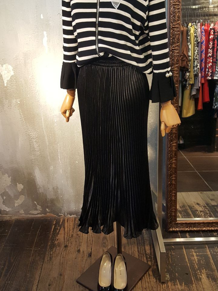 Lovely Pleated Long Skirt