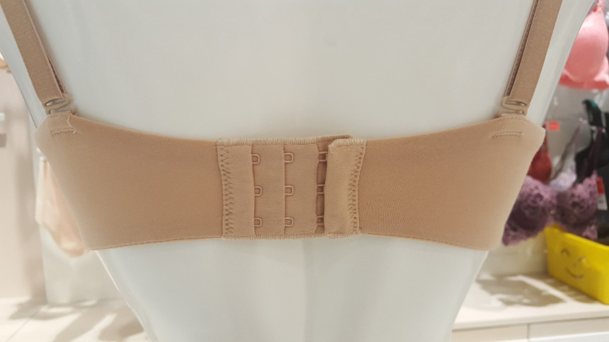 New triumph B ~ D cup skin color pima cotton t-shi