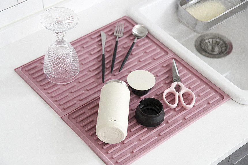 Drying Mat Dried Matting 3-color kitchen table Kit