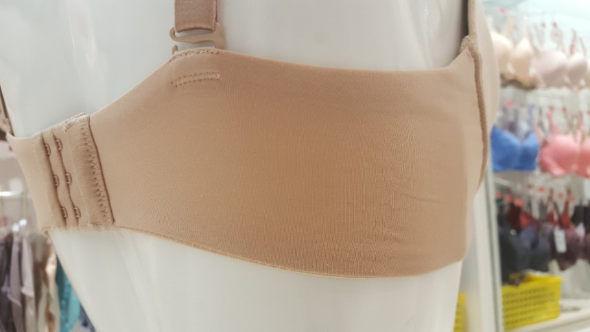 New triumph B ~ D cup skin color pima cotton t-shi