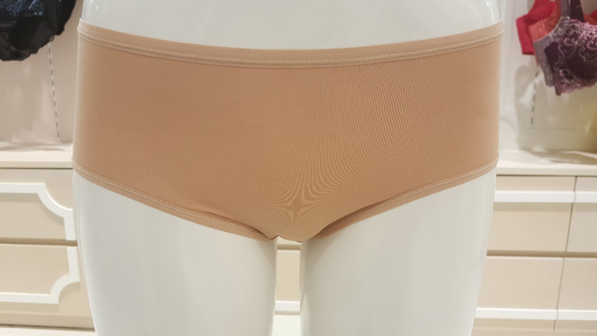 New triumph B ~ D cup skin color pima cotton t-shi