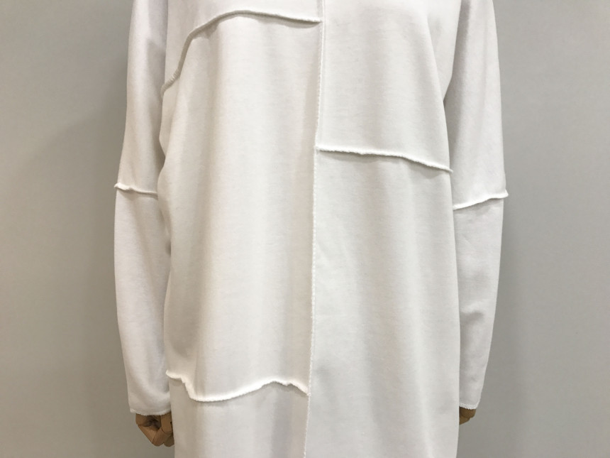 basic Uncontracted Round T-Shirt One Piece Plain R