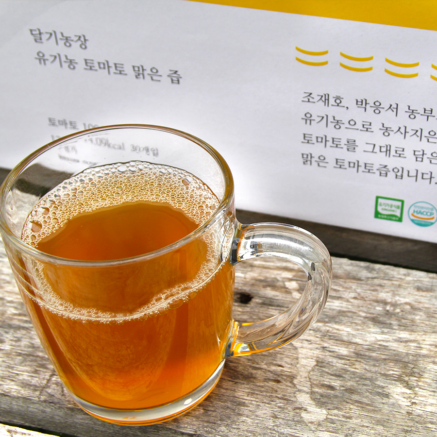 달기농장 유기농 무가당 토마토 맑은즙 주스 유기가공 쥬스 해썹 이미지 6