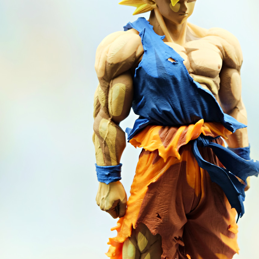 Dragon Ball Z Son Gong Figure SMSP Manga Dimension