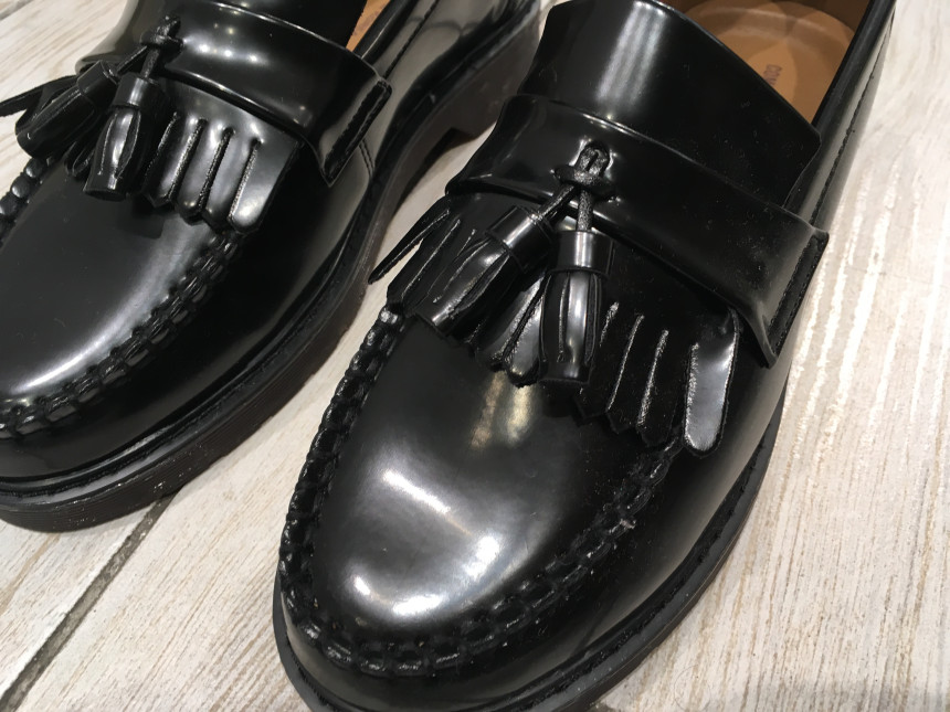 New Men's Dress Shoes Kid's Head Tassle Loop