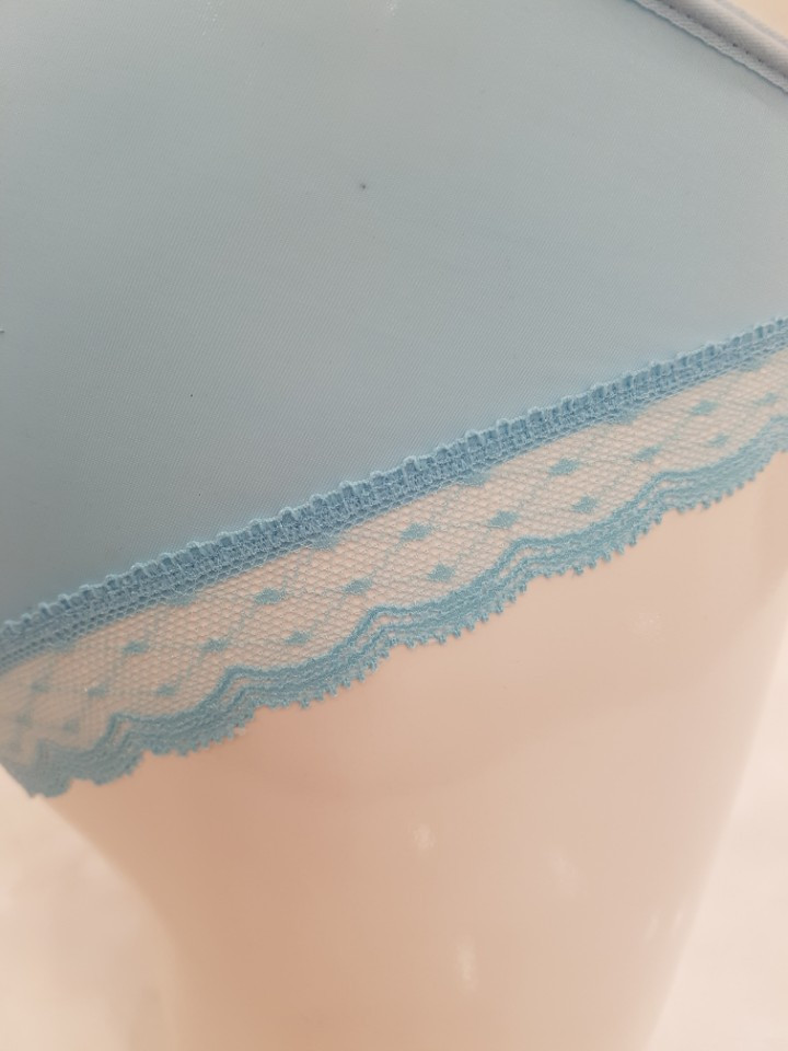 New Elle Innerwear Blue lace bra EPB2118
