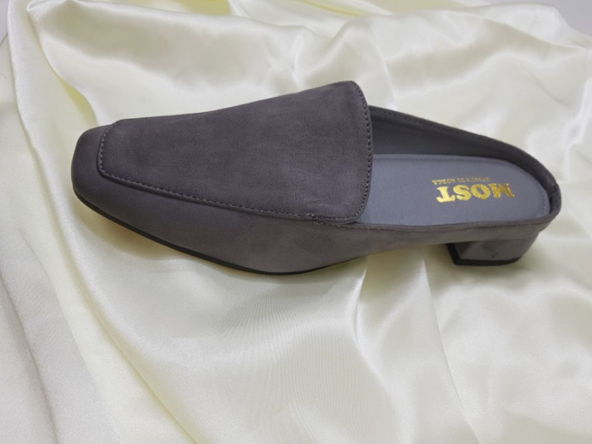 New suede slippers blotter ootd casual flat shoes 