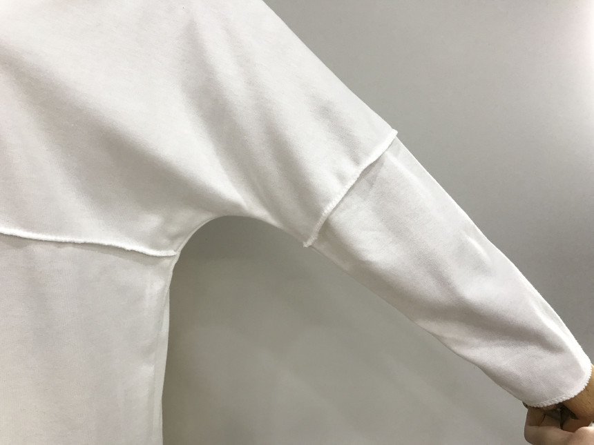 basic Uncontracted Round T-Shirt One Piece Plain R