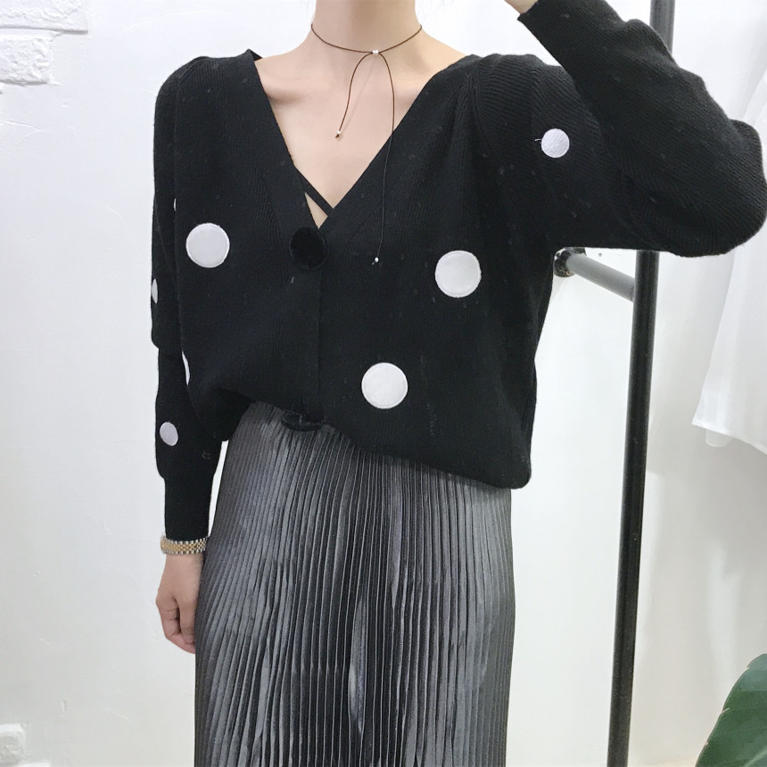 Special glam wrinkle Long skirt 6col pit This pret