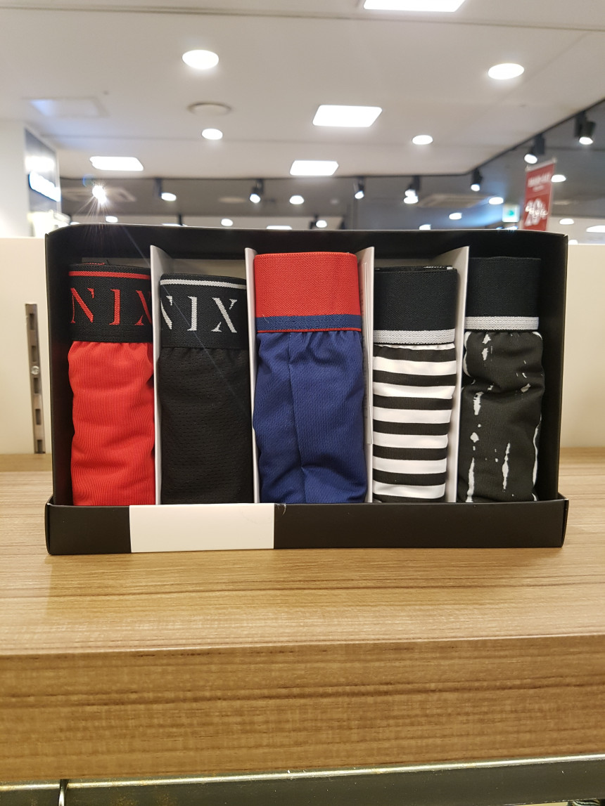 NEW MEN BOXER UNDERWEAR Knicks Men's Dolls 5-pi