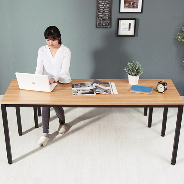 e스마트 스틸 테이블 1800x800 (일자다리)