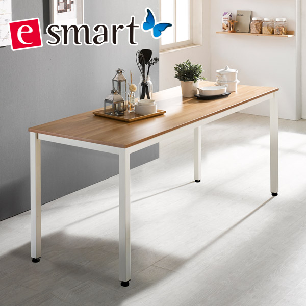 e스마트 스틸 테이블 1800x600 (일자다리) - 상품 이미지