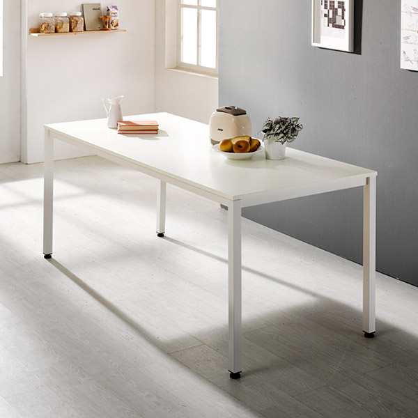 e스마트 스틸 테이블 1600x800 (일자다리)