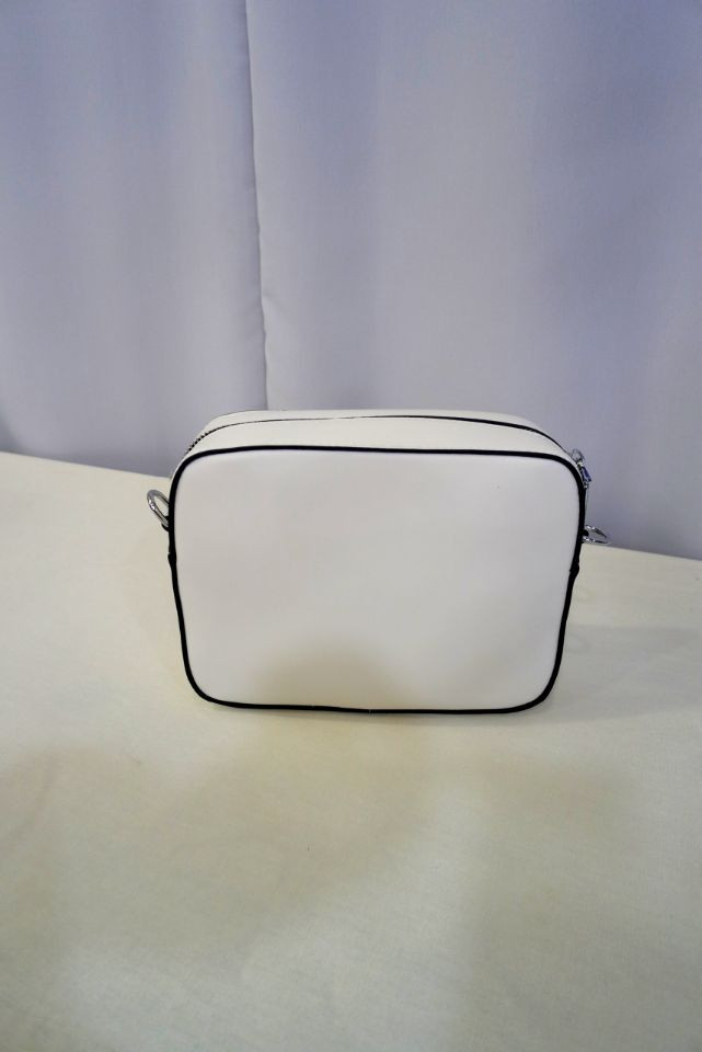 New lettering square mini cross bag