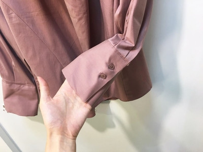 NEW FASHION LADY GIRL Blouse bowta scarf pink