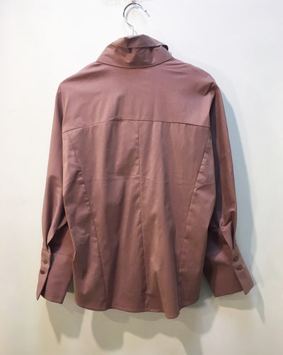 NEW FASHION LADY GIRL Blouse bowta scarf pink