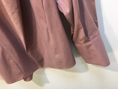 NEW FASHION LADY GIRL Blouse bowta scarf pink