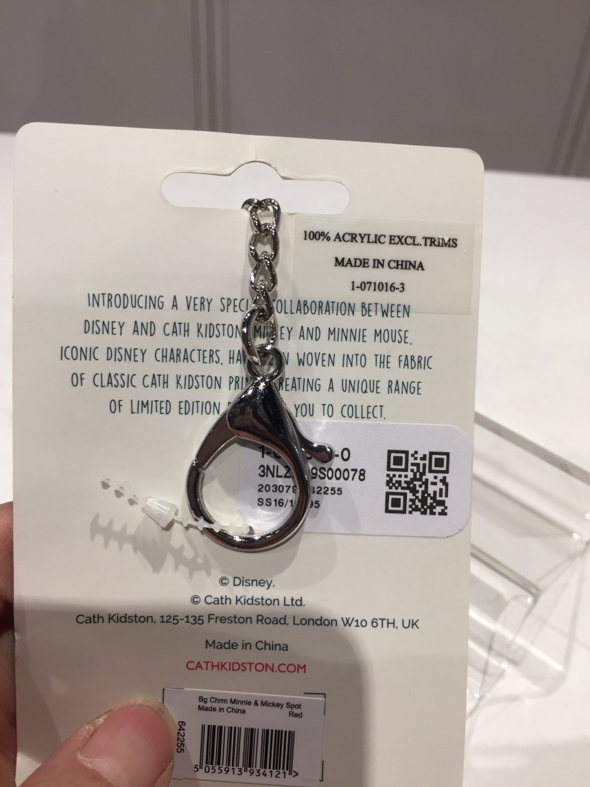 Cute Kidston Disney Keyring AS642255 cute