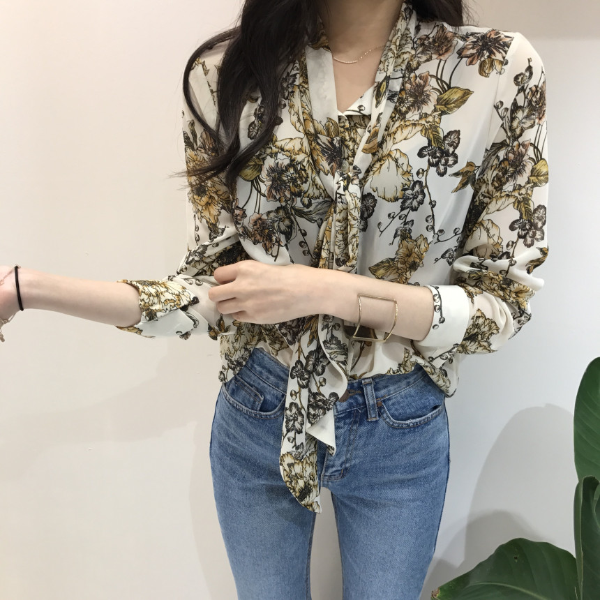 NEW FASHION LADY GIRL Blouse Off-Tai Flower Blouse