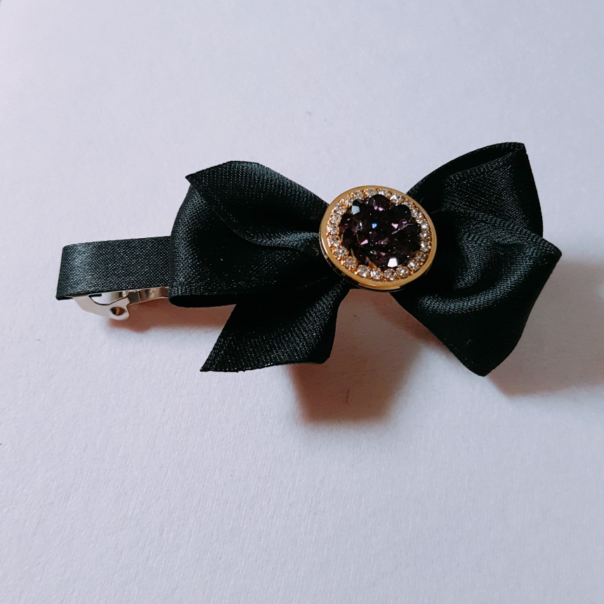 Hair Accessories Swirl ribbon pin 2color LKJ0680 c