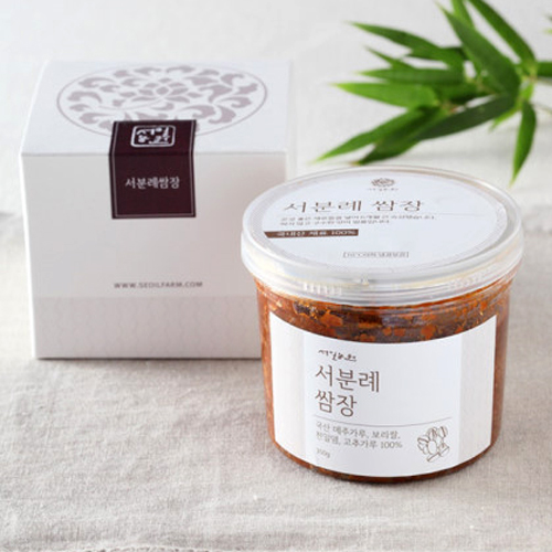 [서일농원]서분례 된장,고추장,쌈장 전통장 실속 세트 - 상세 이미지 4