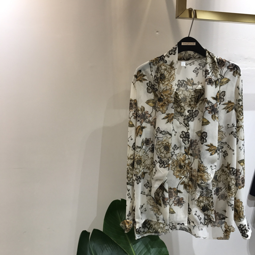 NEW FASHION LADY GIRL Blouse Off-Tai Flower Blouse