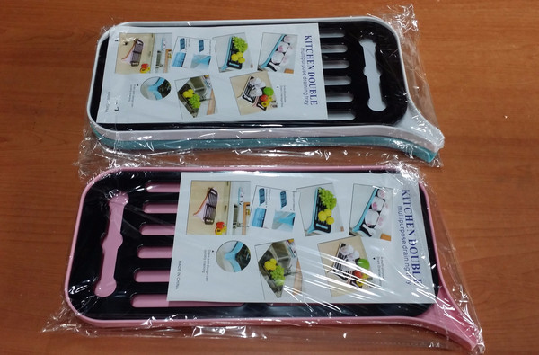 Water drop tray 3color Tableware Drying rack goods