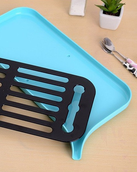 Water drop tray 3color Tableware Drying rack goods