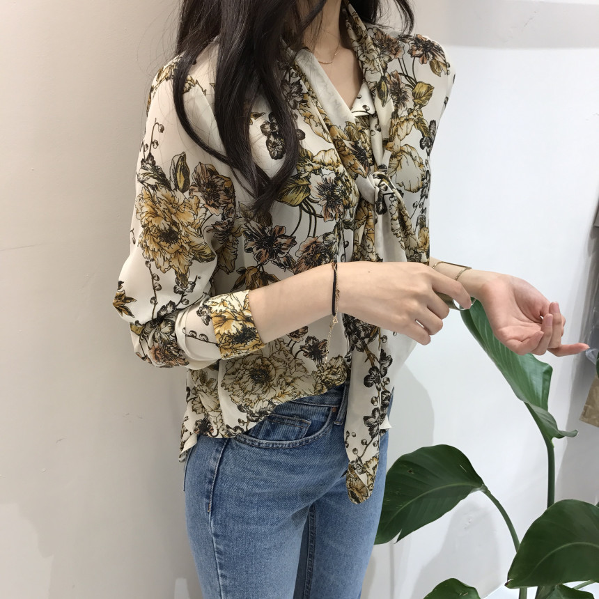 NEW FASHION LADY GIRL Blouse Off-Tai Flower Blouse