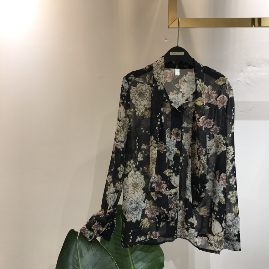 NEW FASHION LADY GIRL Blouse Off-Tai Flower Blouse