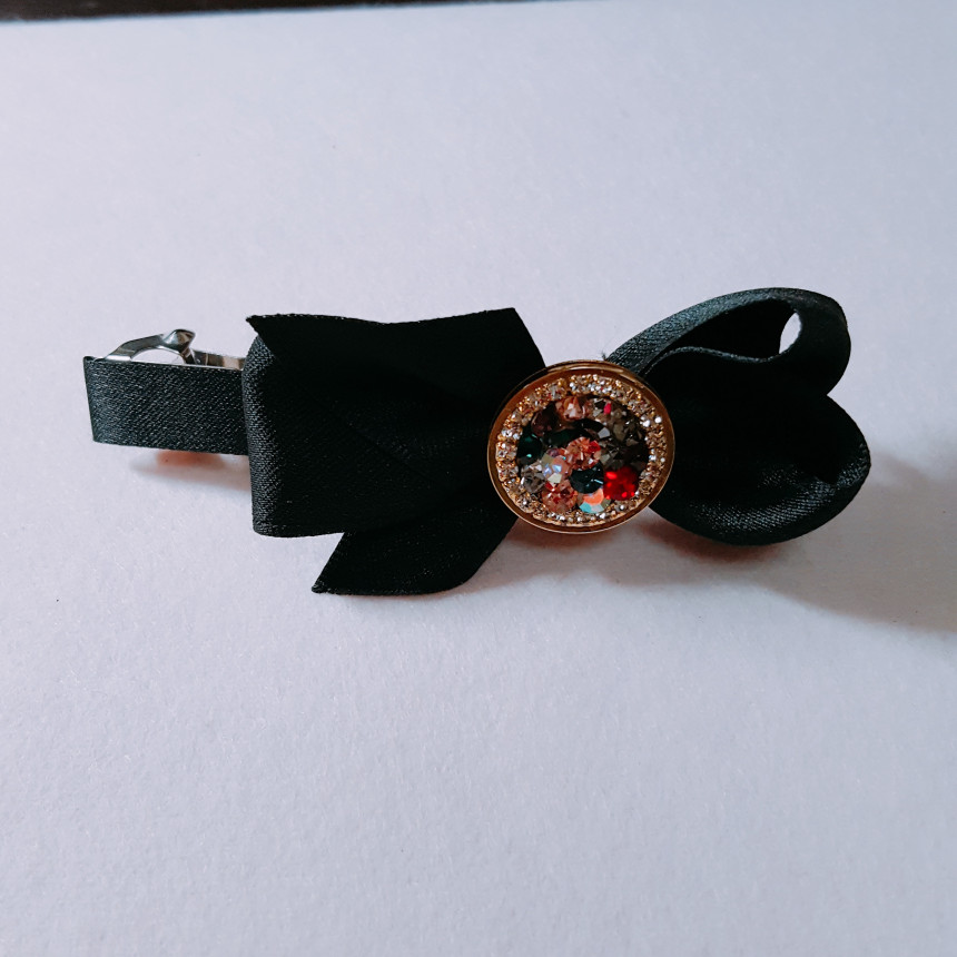 Hair Accessories Swirl ribbon pin 2color LKJ0680 c